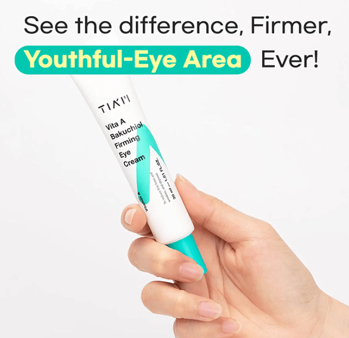TIAM Vita A Bakuchiol Firming Eye Cream 30ml - EmpressKorea