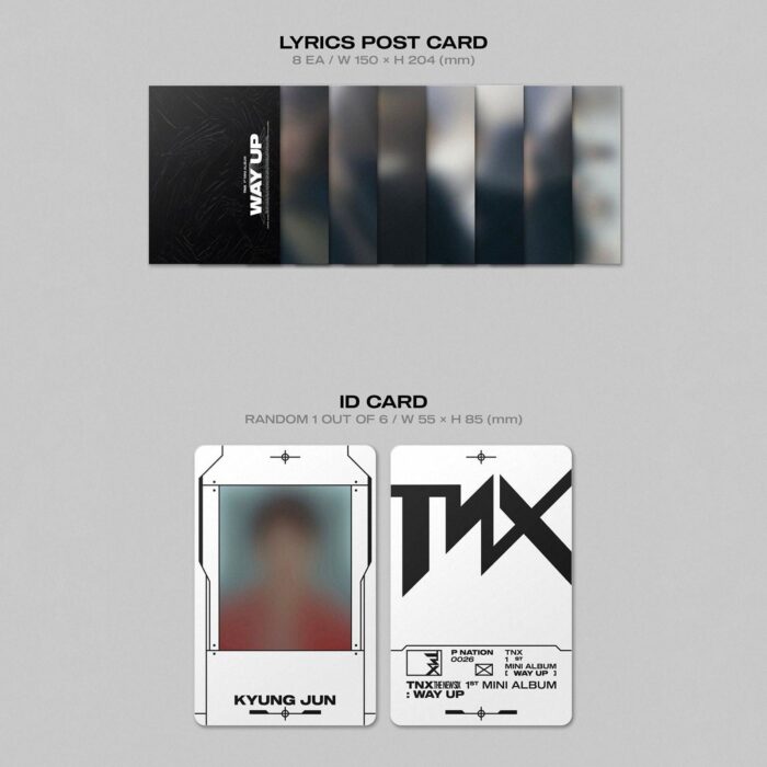 TNX - 1st Mini Album: WAY UP - EmpressKorea