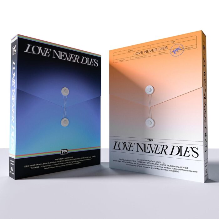 TNX - 2nd Mini Album: Love Never Dies - EmpressKorea