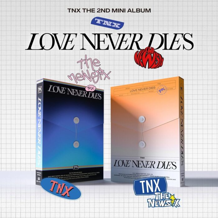 TNX - 2nd Mini Album: Love Never Dies - EmpressKorea