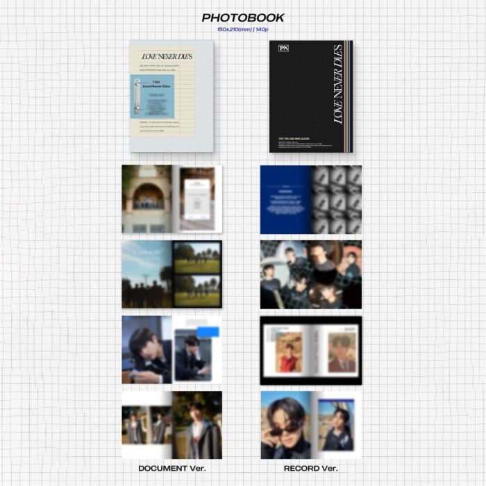 TNX - 2nd Mini Album: Love Never Dies - EmpressKorea