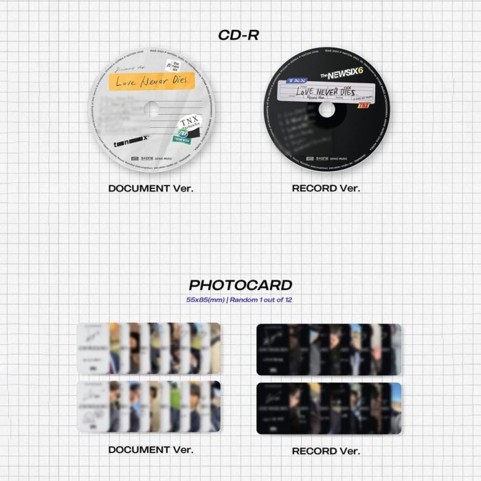 TNX - 2nd Mini Album: Love Never Dies - EmpressKorea