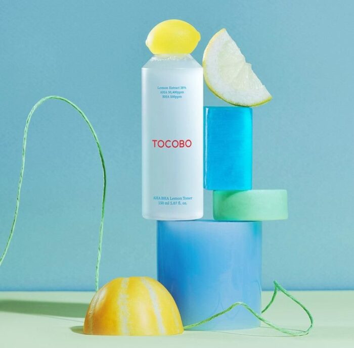 TOCOBO AHA BHA Lemon Toner 150ml - EmpressKorea