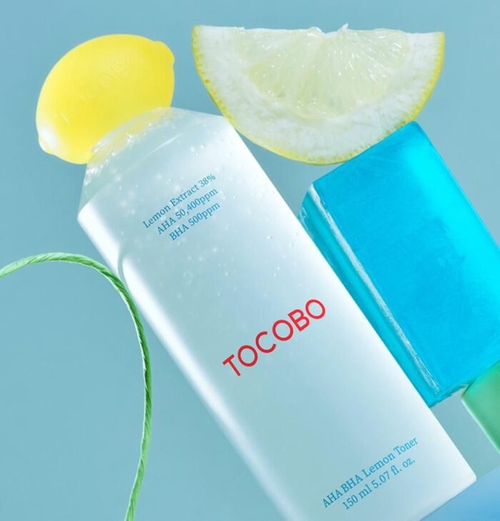 TOCOBO AHA BHA Lemon Toner 150ml - EmpressKorea
