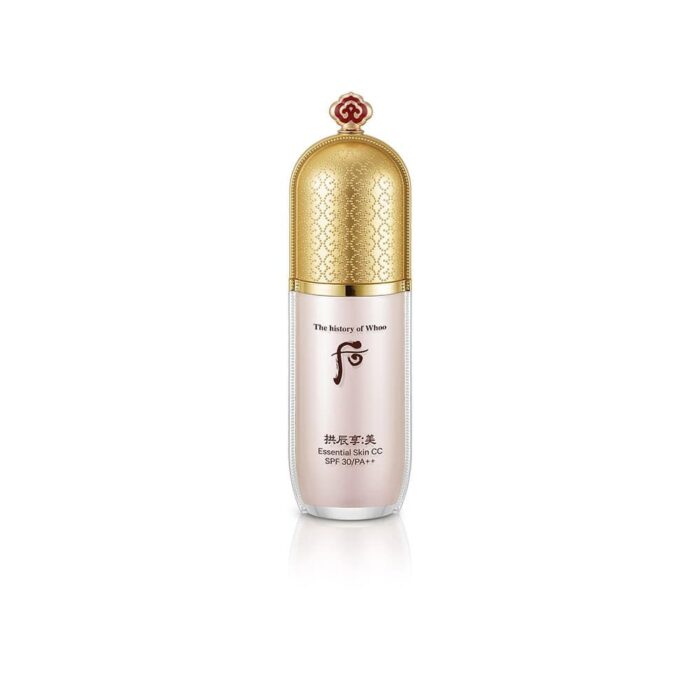 The History of Whoo Gongjinhyang Mi Essential Skin CC SPF30 40ml - EmpressKorea