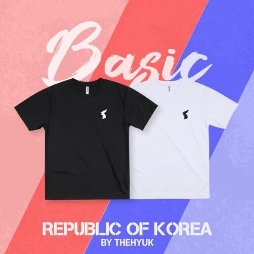 The Hyuk 2023 NEW Unisex Korea functional Coolon Short Sleeve T-Shirt 4 Types KOREA Collection [A] Peninsula Pocket Coolon T-Shirt - EmpressKorea