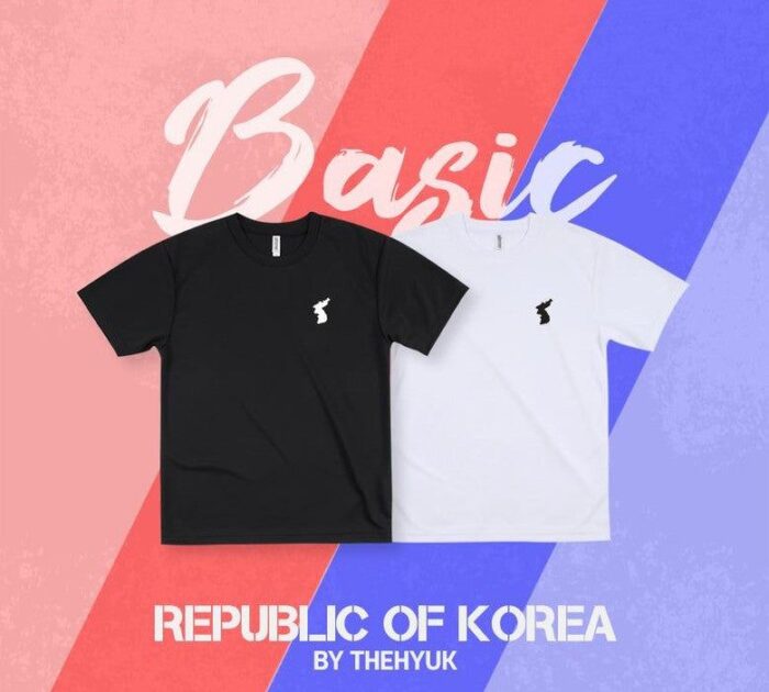 The Hyuk 2023 NEW Unisex Korea functional Coolon Short Sleeve T-Shirt 4 Types KOREA Collection [A] Peninsula Pocket Coolon T-Shirt - EmpressKorea