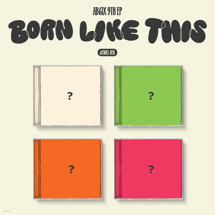AB6IX 9TH EP : BORN LIKE THIS [Jewel Ver.][1 out of 4 randomly sent]