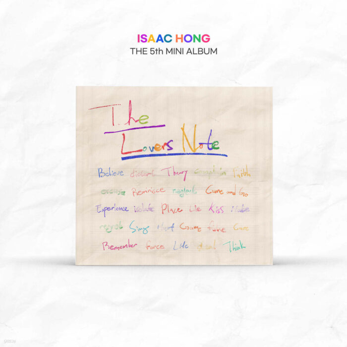 Hong Isaac - 5th Mini Album: The Lovers Note