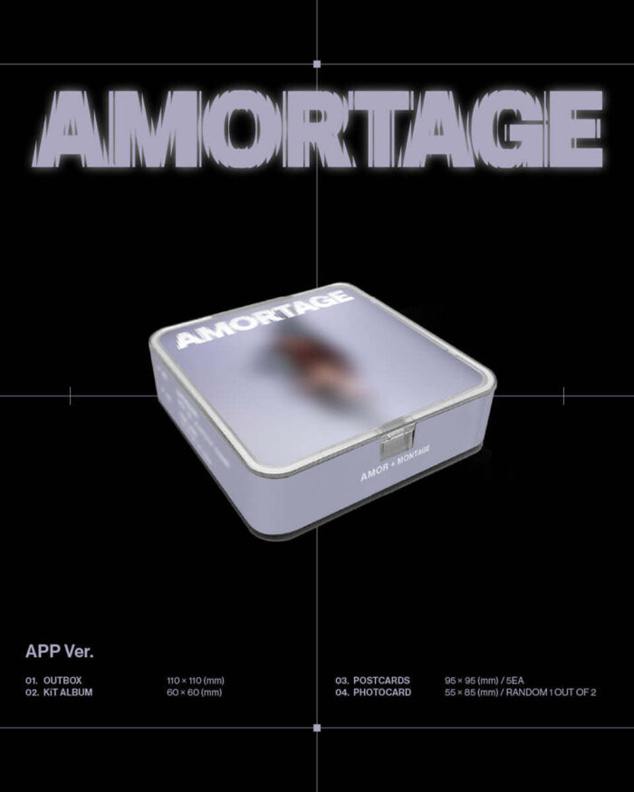 JISOO - JISOO Mini Album [AMORTAGE] [APP Ver.]