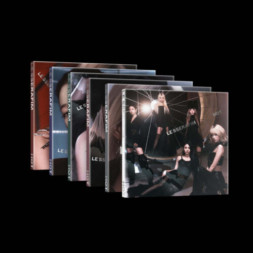 LE SSERAFIM - 5th Mini Album 'HOT' [COMPACT ver.][6 types SET]