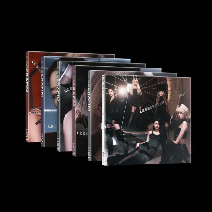 LE SSERAFIM - 5th Mini Album 'HOT' [COMPACT ver.][6 types SET]