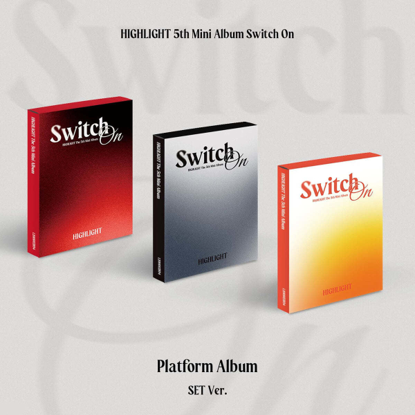 HIGHLIGHT - 5th Mini Album: Switch On [Platform ver.] [1 out of 3 randomly sent]