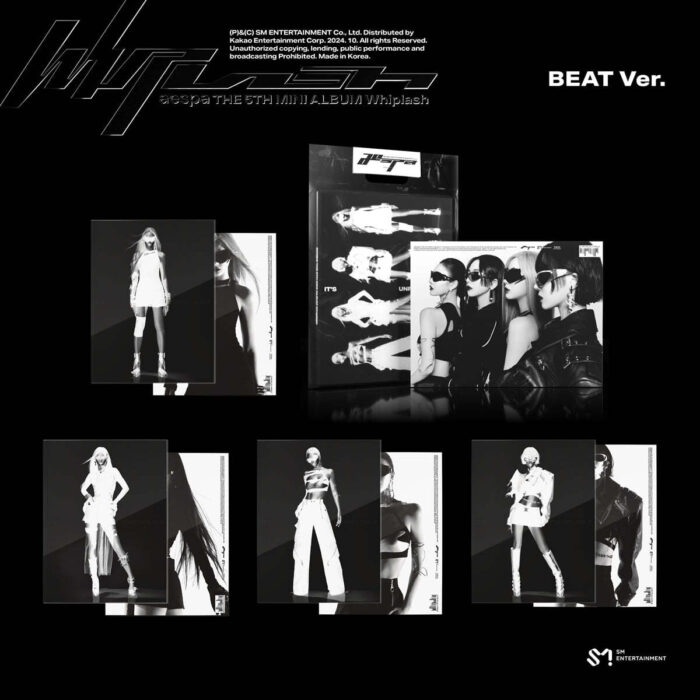 aespa - Mini Album Vol. 5: Whiplash [BEAT Ver.] [1 Random Version out of 5]