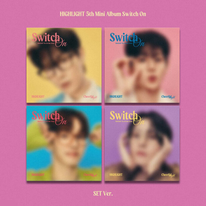 HIGHLIGHT) - 5th Mini Album: Switch On [Digipack ver.] [1 out of 4 types randomly sent]