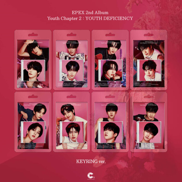 EPEX - 2nd Album: Digestion (韶華) Chapter 2: Lack of Youth [KEYRING ver.] [1 out of 8 types randomly sent]