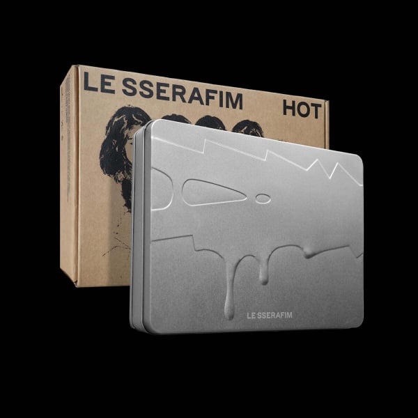 LE SSERAFIM - 5th Mini Album 'HOT' [TIN CASE ver.]