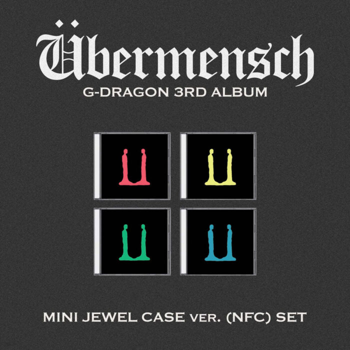G-DRAGON - 3RD ALBUM [Übermensch][MINI JEWEL ver. SET](NFC)