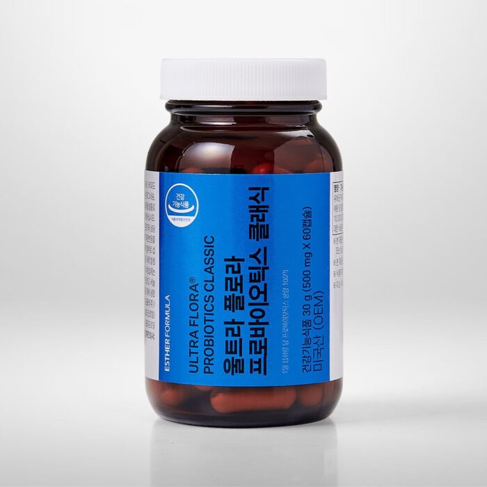 Yeo Esther Ultra Flora Probiotics Lactobacillus Classic 30g (500mg x 60 capsules, 60-day supply) - EmpressKorea