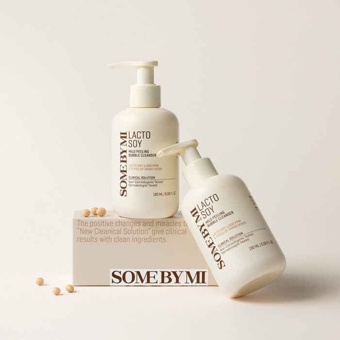SOME BY MI Lacto Soy Mild Peeling Bubble Cleasner 180ml - Image 4