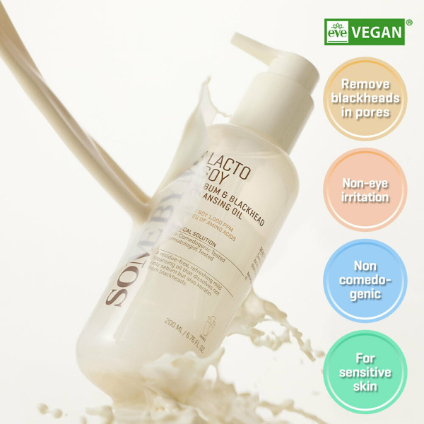SOME BY MI Lacto Soy Sebum & Blackhead Cleansing Oil 200ml