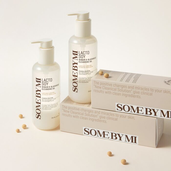 SOME BY MI Lacto Soy Sebum & Blackhead Cleansing Oil 200ml - Image 3