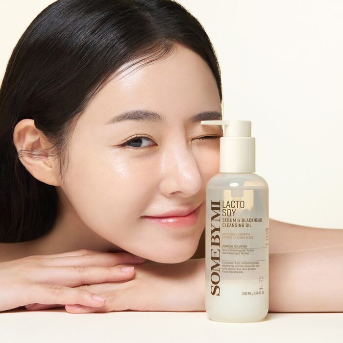 SOME BY MI Lacto Soy Sebum & Blackhead Cleansing Oil 200ml - Image 6