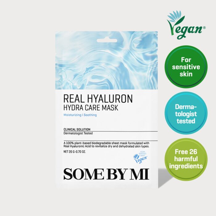 SOME BY MI Real Hyaluron Hydra Care Mask Sheet 20g*10pcs
