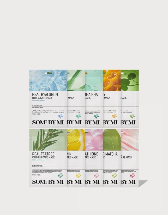 SOME BY MI Real Snail Skin Barrier Care Mask Sheet 20g*10pcs  - EmpressKorea - Image 4