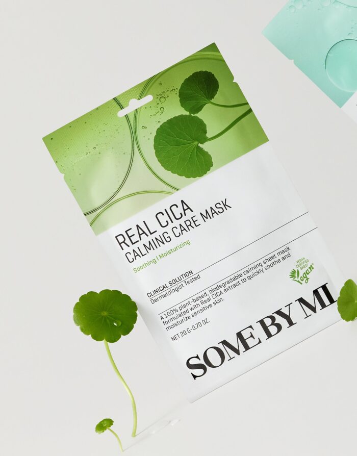 SOME BY MI Real Cica Calming Care Mask Sheet 20g*10pcs - Image 5