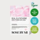 SOME BY MI Real Glutathione Brightening Care Mask Sheet 20g*10pcs