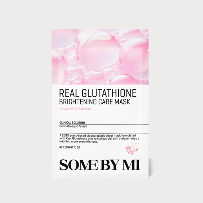 SOME BY MI Real Glutathione Brightening Care Mask Sheet 20g*10pcs