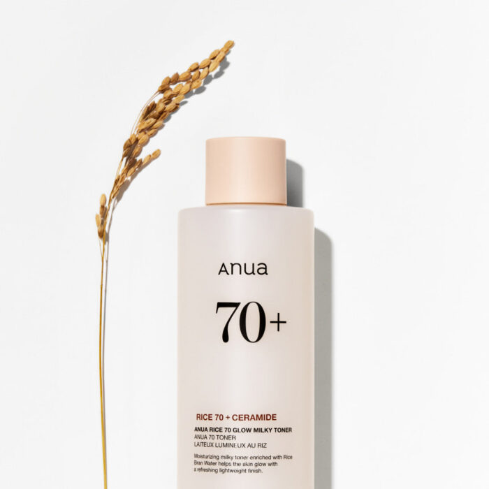 Anua Rice 70 Glow Milky Toner 250ml - Image 3