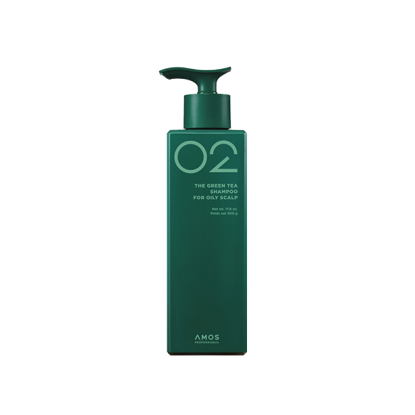 amos Green Tea Shampoo For oily scalp 500g
