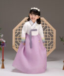 THEYE HANBOK Purple Seunghee Girl's Hanbok QT800