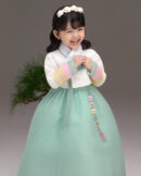 THEYE HANBOK Mint Girl's Hanbok QT801