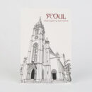 Seoul City Series Line Drawing Postcards (Set of 5)