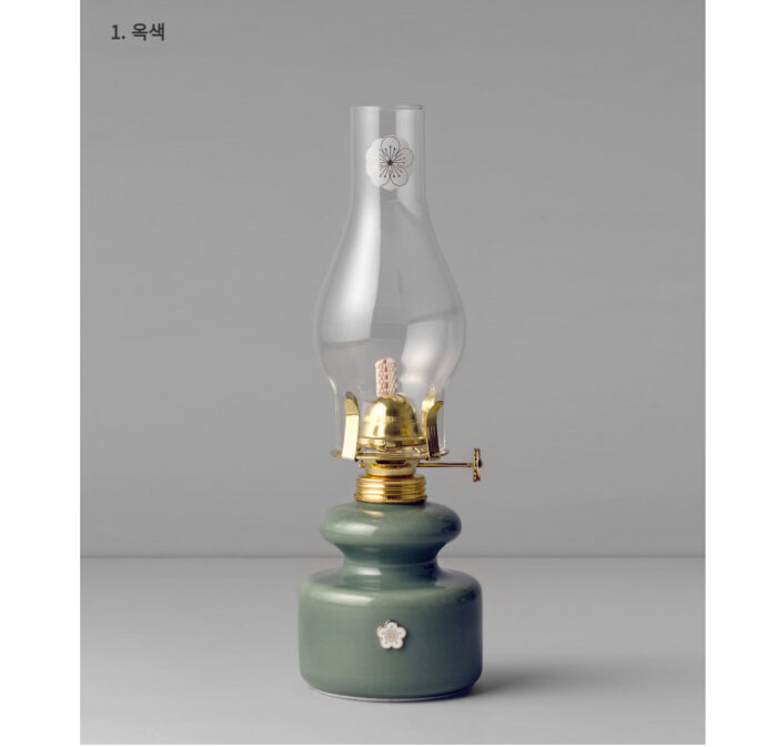K-Heritage Plum Tree Blossom Oil Lamp (Round/Large) - Image 2