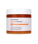 a solution Acne clear toner Pad 160ml 60pcs - EmpressKorea