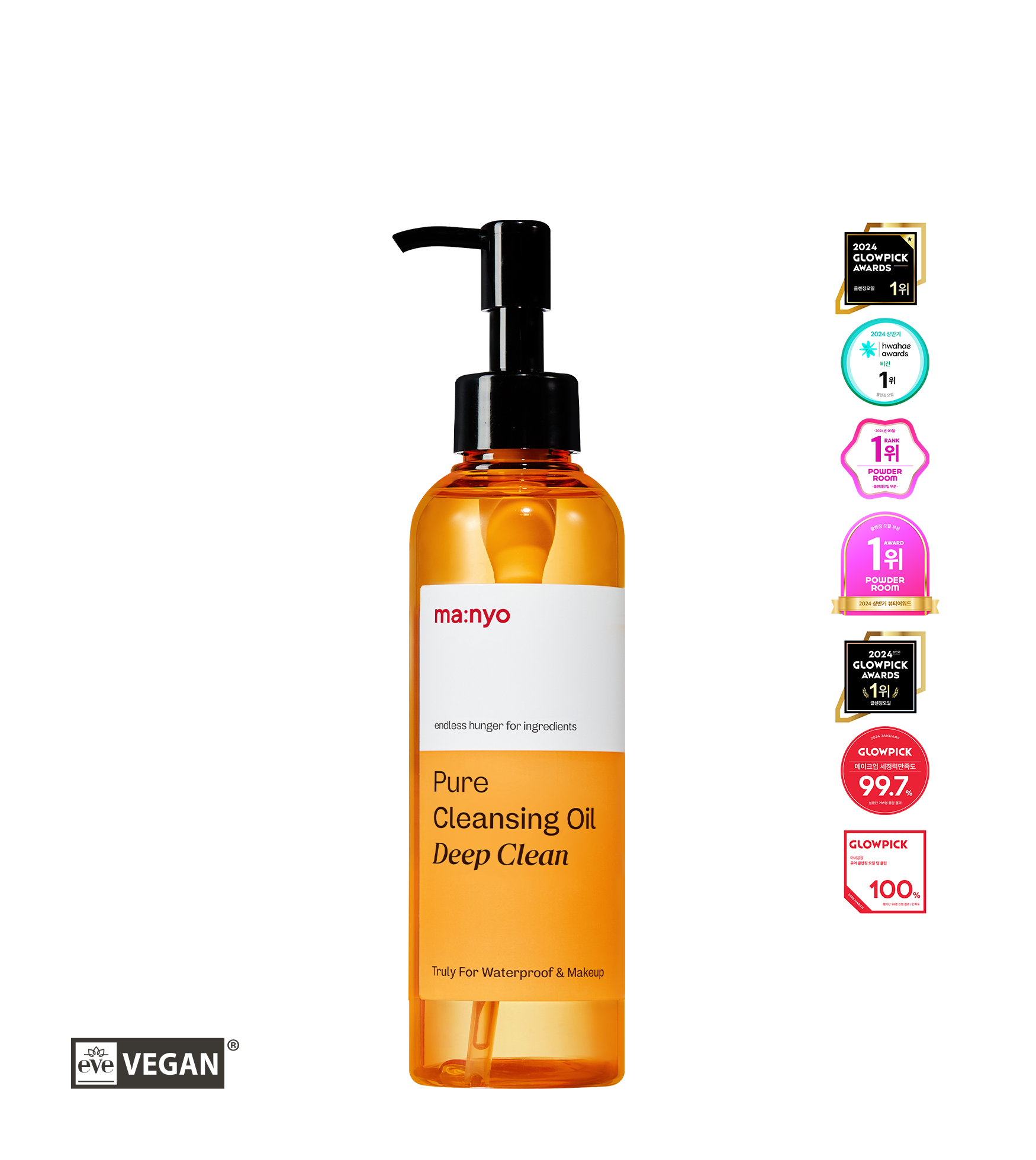 "meta_description": "Experience vegan skincare with Manyo's Pure Cleansing Oil Deep Clean for effortless makeup removal.",