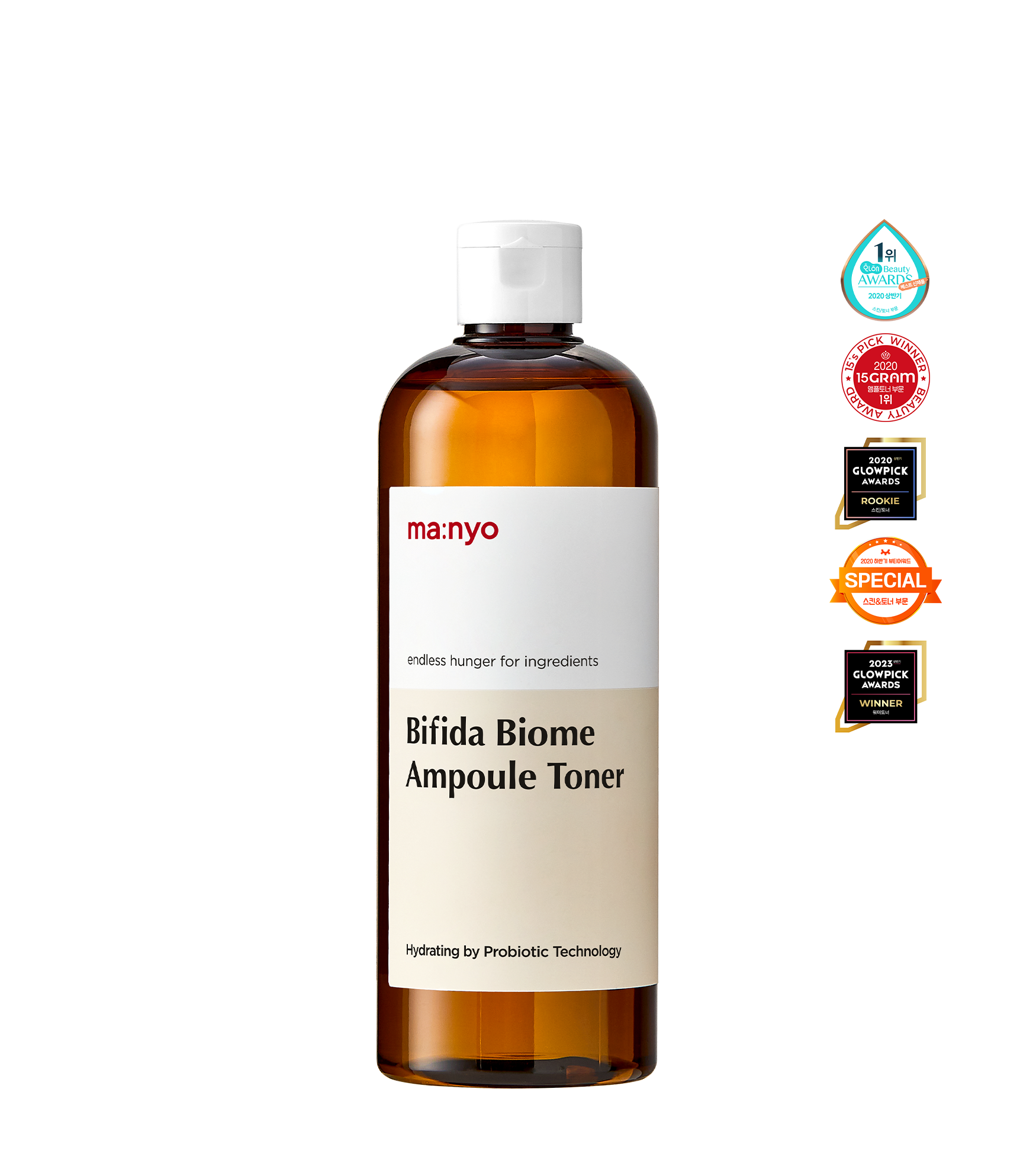 "meta_description": "Experience deep hydration with ma:nyo Factory's award-winning hydration toner.",