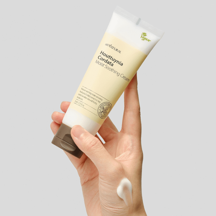 allNATURAL Houttuynia Cordata Moist Soothing Cream 75ml - EmpressKorea