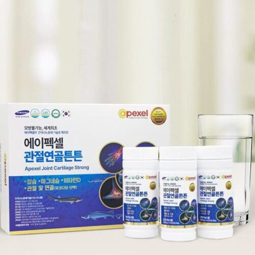 apexel Calcium Joint Cartilage Strong 360 Capsules 300mg*120capsules*3bottles - EmpressKorea