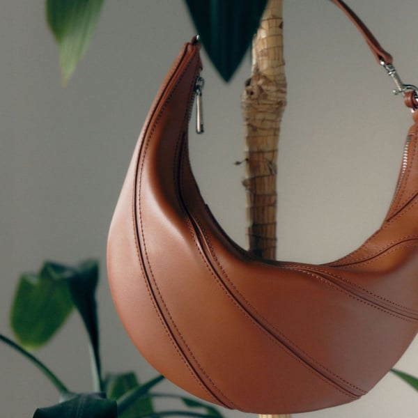 JOY GRYSON Layer Shoulder Bag Camel LW5SD4390_92