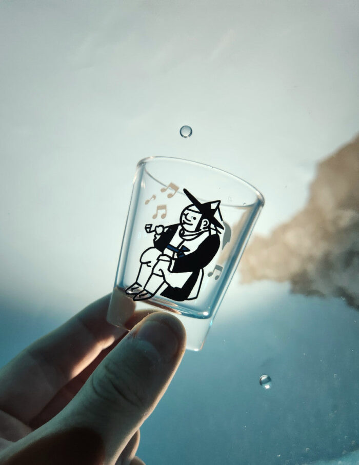 for.public Kim Hong-do Color-Changing Soju Glass Set (3P) - Image 3