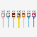 BTS Character USB Cable 3-in-1