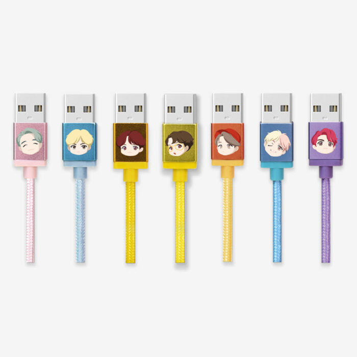 BTS Character USB Cable 3-in-1 - Image 3