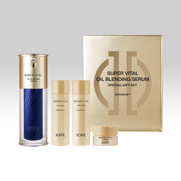 IOPE NEW 6th Generation Super Vital Oil Blending Serum 40ml Special Set