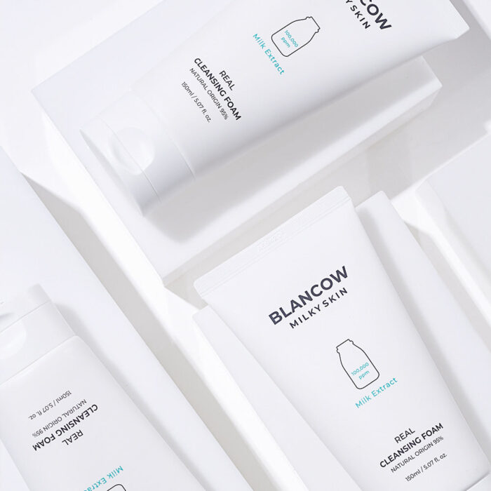 BLANCOW Milky Skin Real Cleansing Foam 150ml - Image 4
