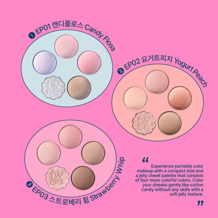 fwee Pocket Eye Palette 6.6g - Image 6